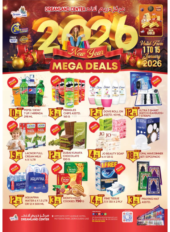 Happy New Year Deals - Al Muteena, Deira