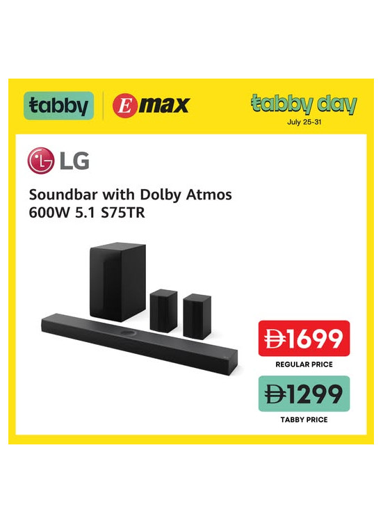Get the LG Soundbar