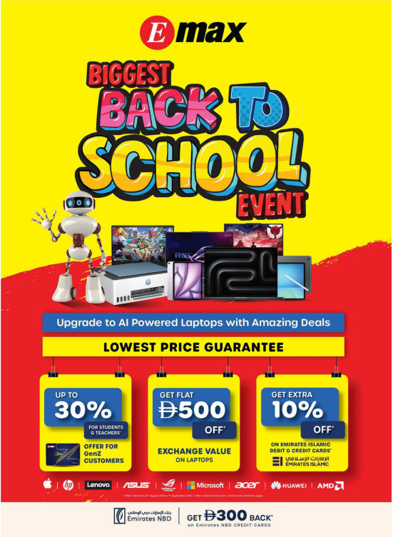 Biggest Back To School Event