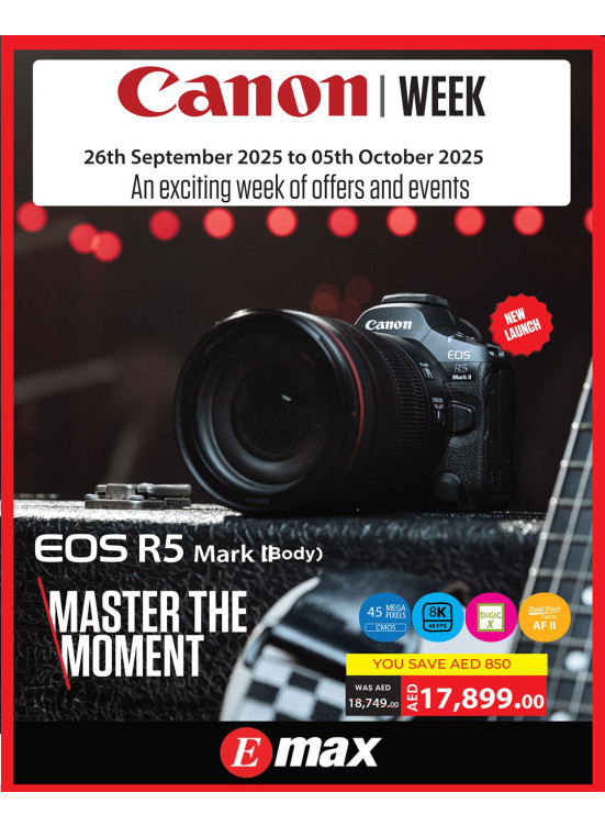 Canon Week Is ON