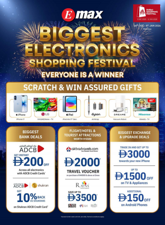 Biggest Electronics Shopping Festival