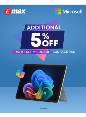 Enjoy An Additional 5% OFF On Microsoft Surface PCs