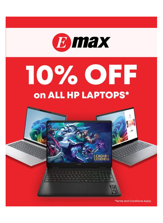 Get 10% On All HP Laptops