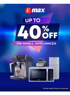 Up To 40% Off On Small Appliances