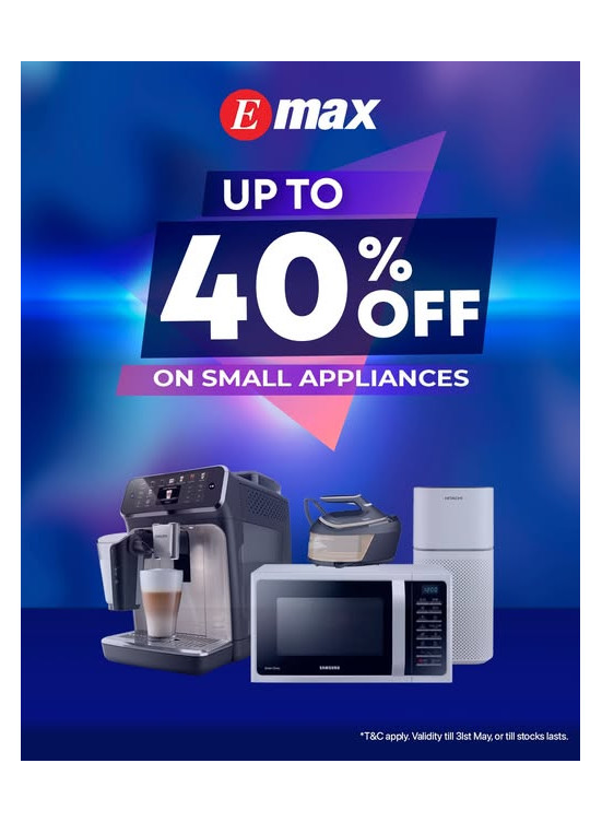 Up To 40% Off On Small Appliances