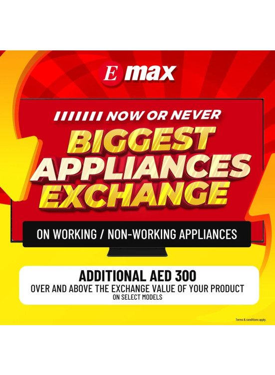 Biggest Appliances Exchange from Emax until 31st October Emax UAE