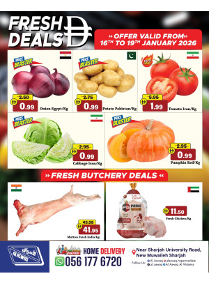 Fresh Deals - Muweileh, Sharjah