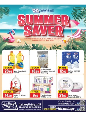 Summer Saver - RAK
