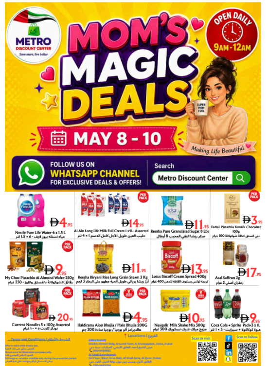 Mom's Magic Deals - Al Muraqqabat & Al Quoz