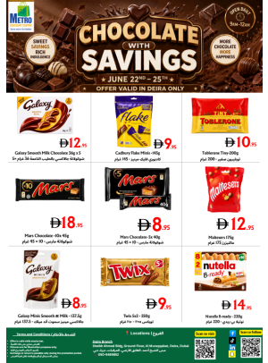 Chocolate Deals - Al Muraqqabat