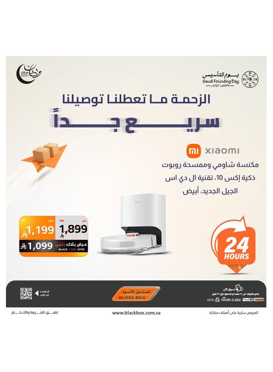 Founding Day Offers on Xiaomi Robot Vacuum Cleaner