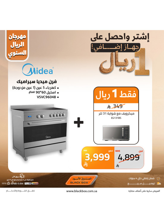مهرجان الريال السنوي على الأجهزة المنزلية الكبيرة، العدد العاشر