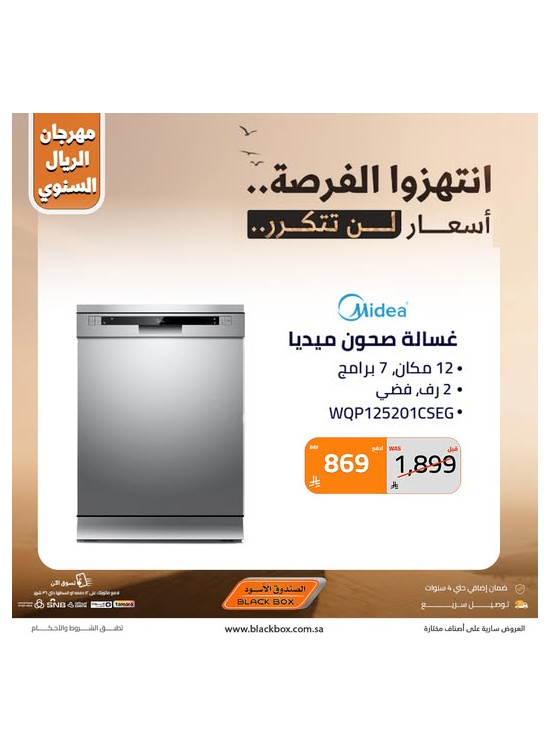 مهرجان الريال السنوي على الأجهزة المنزلية الكبيرة، العدد السادس