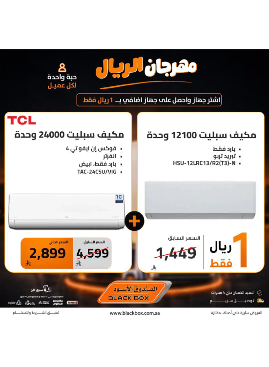 مهرجان الريال على مكيفات الهواء، العدد الثاني