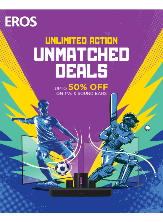 Up To 50% OFF On TVs & Sound Bars