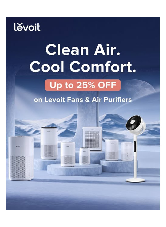 Up To 25% OFF on Fans & Air Purifiers