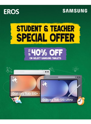 Exclusive Student Teacher Discount
