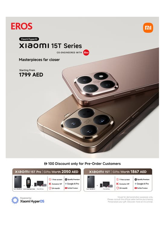 Starting At just AED 1,799