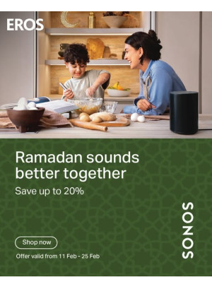 Celebrate Ramadan With Sonos And Save Up To 20%