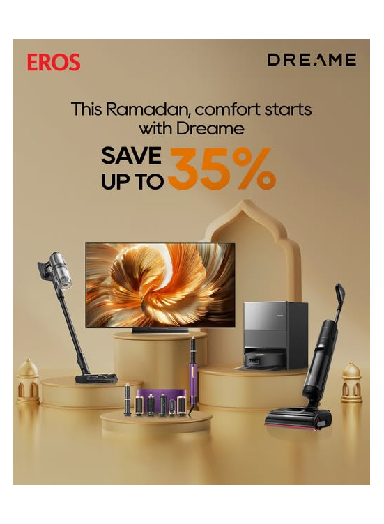 استمتع بخصم يصل إلى 35% على دريم في رمضان