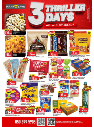 3 Thriller Days - Al Warsan, Dubai