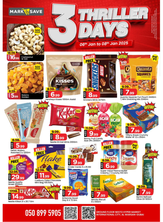 3 Thriller Days - Al Warsan, Dubai