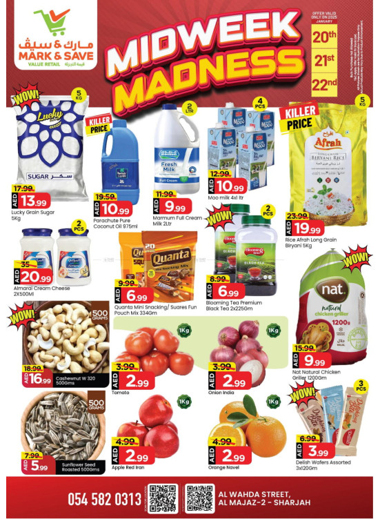 Midweek Madness - Al Wahda, Sharjah