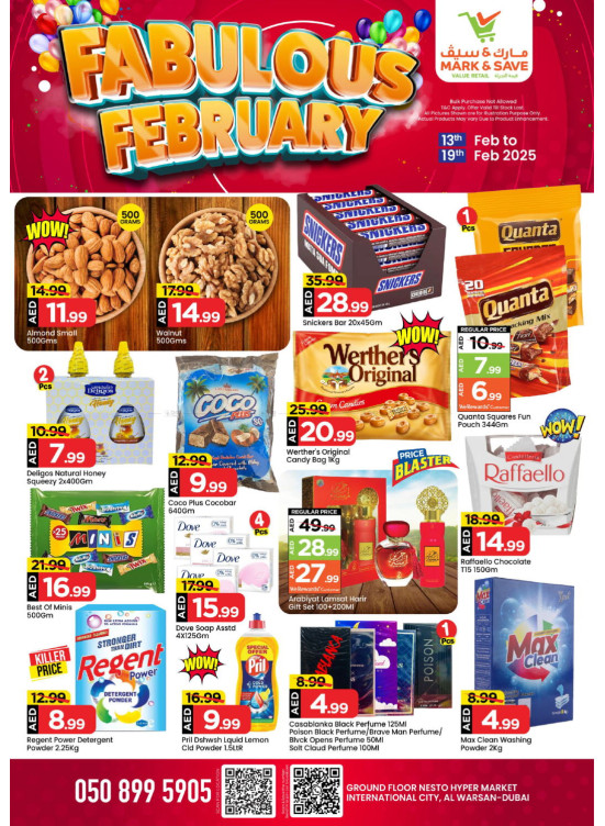 February Deals - Al Warsan, Dubai