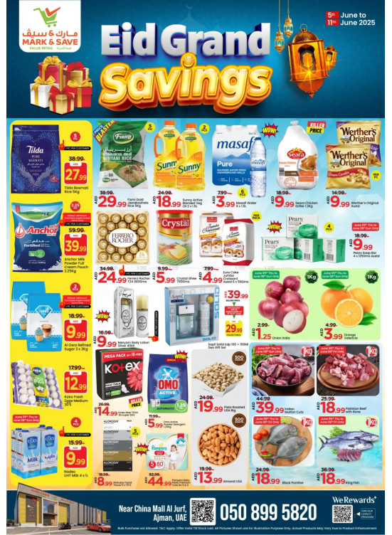 Eid Grand Savings - AL Jurf, Ajman