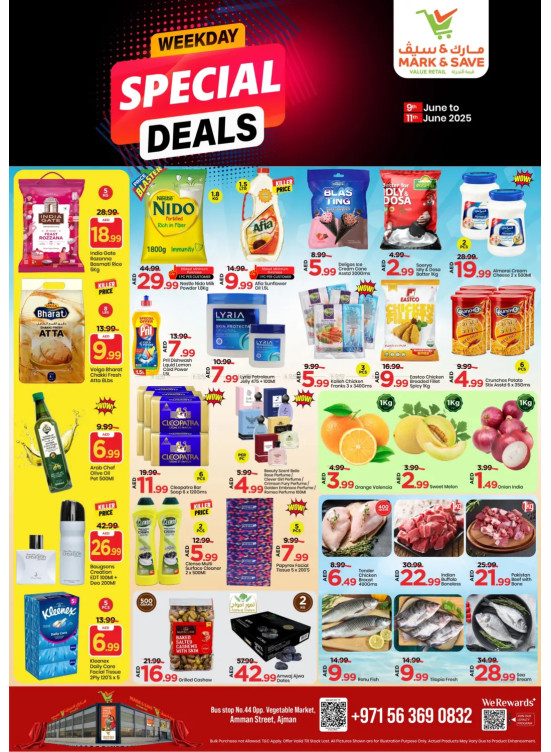 Weekday Special Deals - Industrial Area 1, Ajman