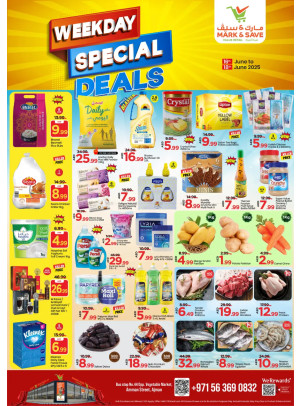 Weekday Special Deals - Industrial Area 1, Ajman
