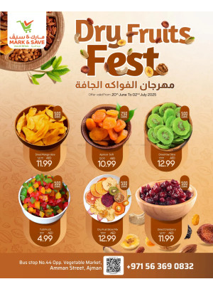 Dry Fruits Fest - Industrial Area 1, Ajman