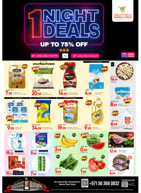 Night Deals - Industrial Area 1, Ajman