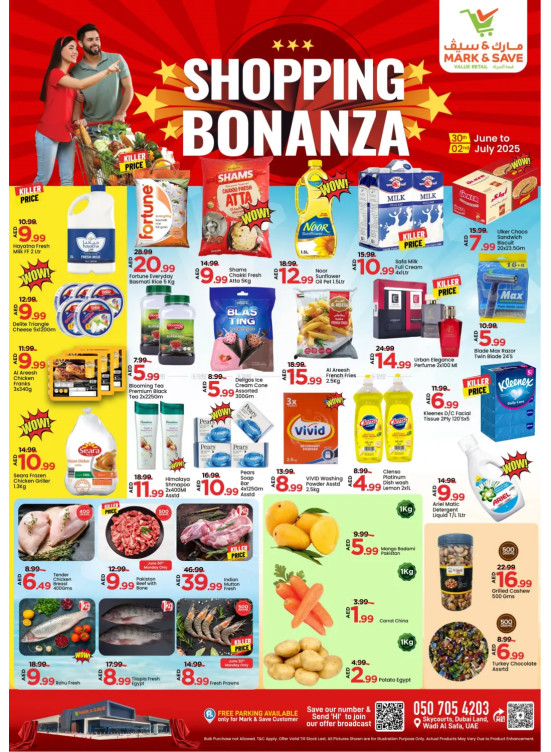Shopping Bonanza - Wadi Al Safa, Dubai