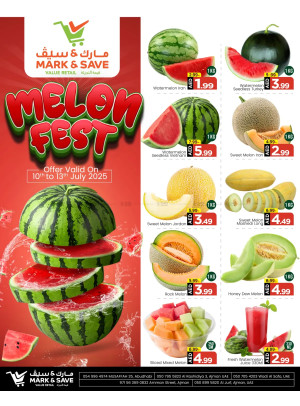 Melon Fest Sale