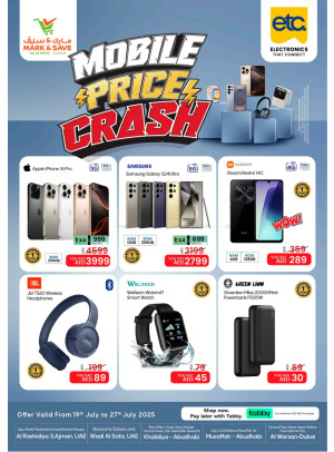 Mobile Prices Crash