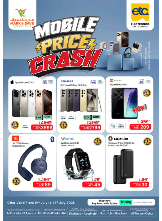 Mobile Prices Crash