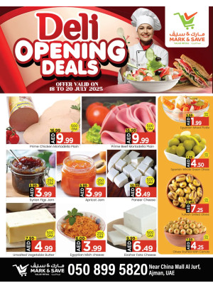Deli Opening Deals - Al Jurf
