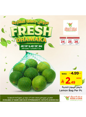 Fresh Dhamaka Deals