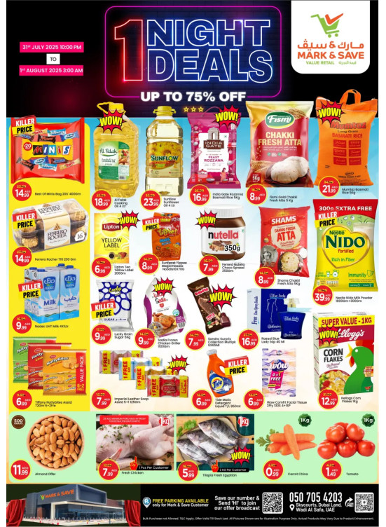 Night Deals - Wadi Al Safa, Dubai