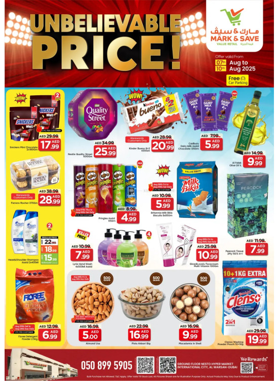 Unbelievable Prices - Al Warsan, Dubai