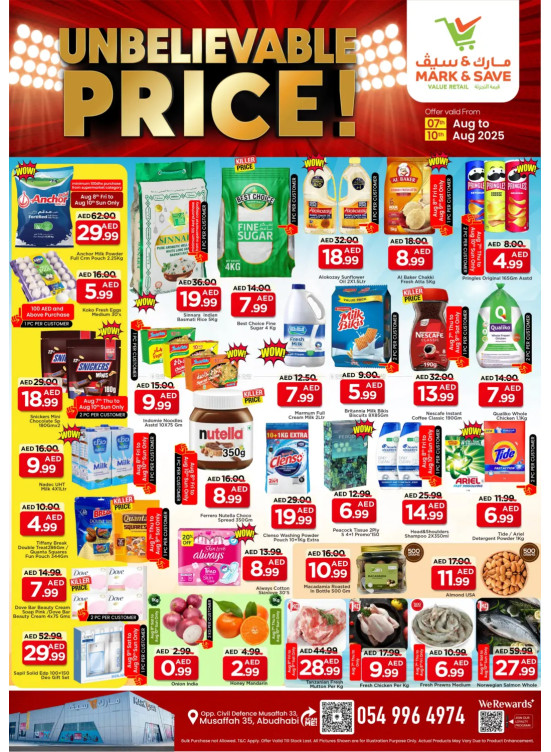 Unbelievable Prices - Musaffah, Abu Dhabi