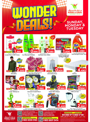 Wonder Deals - Fahaheel & Jleep Al Shuyoukh