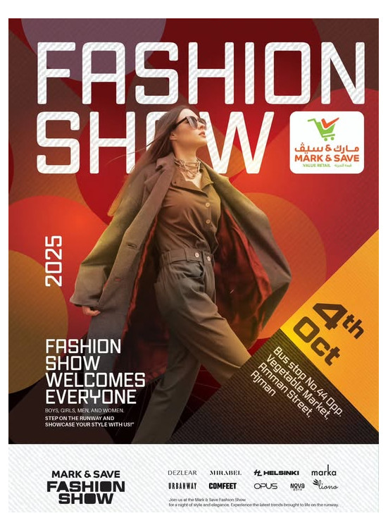 Grand Fashion Show 2025 - Industrial Area 1, Ajman