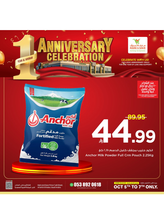 عروض الاحتفال بالذكرى السنوية الأولى، الجزء السادس - الخبر