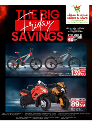 The Big Friday Savings