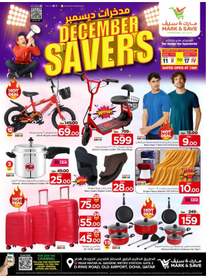 December Savers Deals