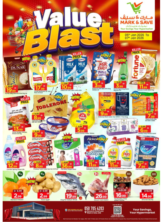 Value Blast - Wadi Al Safa, Dubai