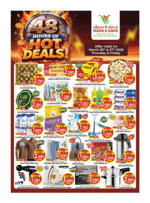 48 Hours Hot Deals, Jleeb & Fahaheel