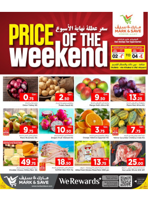 Price of the Weekend